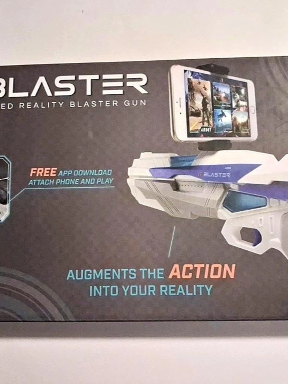 TWO AR Blaster Augmented Reality Gaming guns for iphone Android